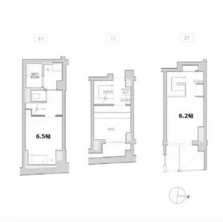 エスセナーリオ牛込柳町【1階】の間取り