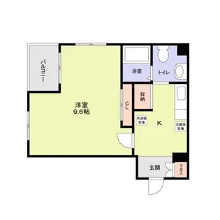 ル・レガルみなとみらい【4階】の間取り