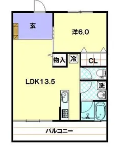 ヌーベルヴァーグ【2階】の間取り