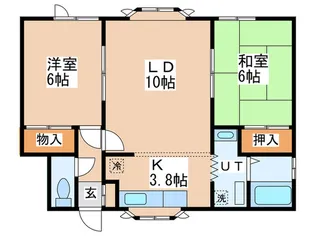めぞんリラ【2階】の間取り
