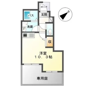 パートリア’15【1階】の間取り