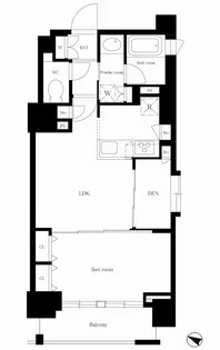 アーバネックス神保町【12階】の間取り