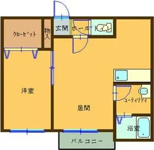 L.VALLEY MH麻生【3階】の間取り