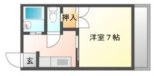 メゾン司A【3階】の間取り