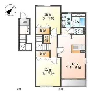 ミーティアの間取り