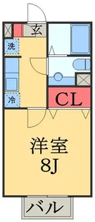 COZY VILLA(コージーヴィラ)【2階】の間取り