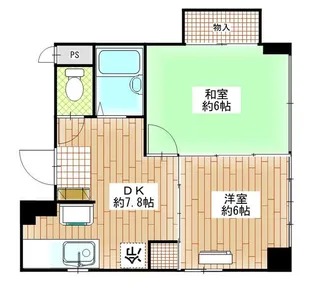 ロードハイム【2階】の間取り