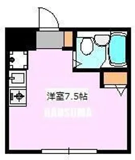 アヴァンセ西ヶ原【1階】の間取り