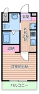 リベルテ東浦和【3階】の間取り