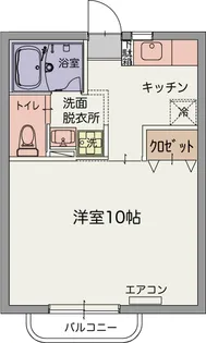 ヴィクトワール【2階】の間取り