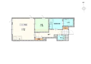 ラ・カーサフェリーチェ192【1階】の間取り