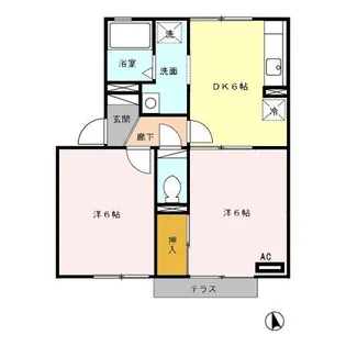 セリエ A【1階】の間取り