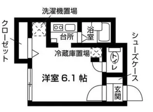Nasic武蔵境【1階】の間取り