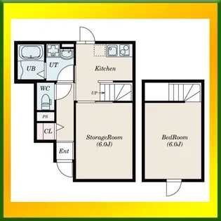 LE SERENITE【1階】の間取り