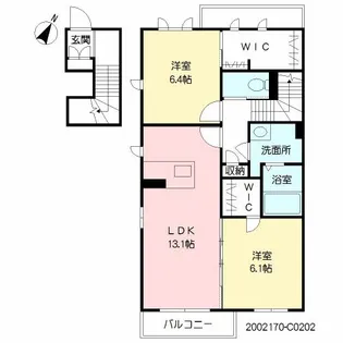 ドナートIII【1階】の間取り