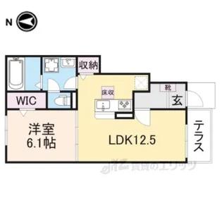 ミモザ【1階】の間取り