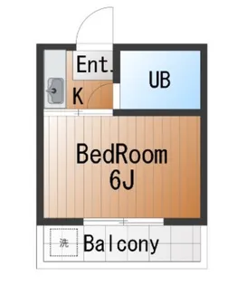 メゾン・ド・リベラル【6階】の間取り