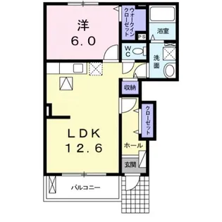 カルム【1階】の間取り