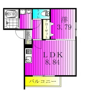 AJハウス北小金【2階】の間取り
