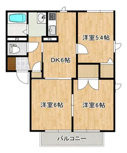 リヴィエール【2階】の間取り