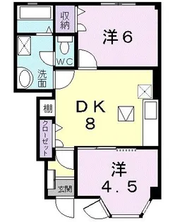 Prairie・live C【1階】の間取り