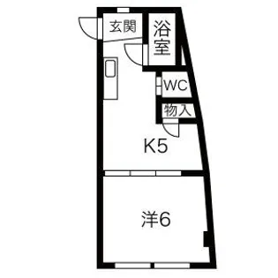 平野ビル【3階】の間取り