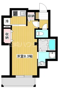 エトワール松が丘【1階】の間取り