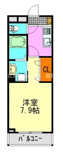 AGREVE【6階】の間取り