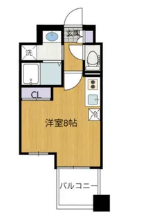 パークサイド仙台五橋【12階】の間取り