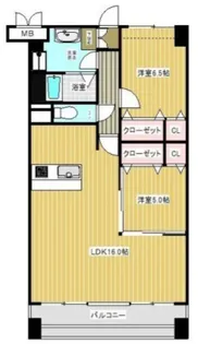 プロスパー【6階】の間取り