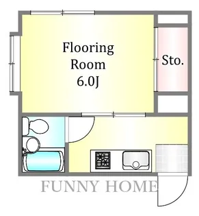 コーポカワサキ【2階】の間取り