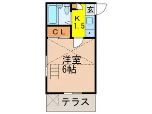 パレス笠寺【2階】の間取り