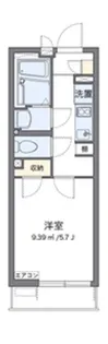 クレイノプランドール武蔵境【2階】の間取り