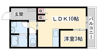 maison blanche【1階】の間取り