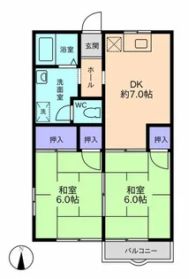 メゾンセフィラ【2階】の間取り
