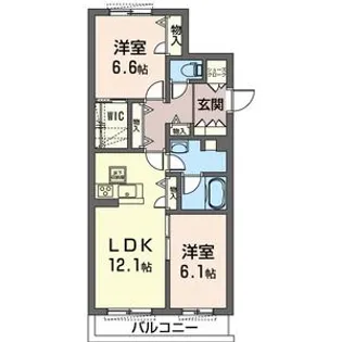 マーレ【SHM】【3階】の間取り