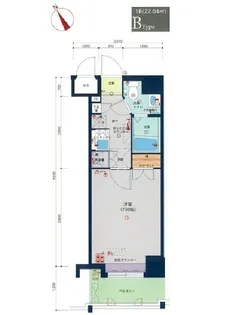 サヴォイレジェント【3階】の間取り