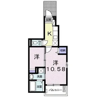 ラピス【1階】の間取り