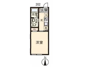 Court IKEGAMI【2階】の間取り