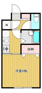 パークスクエア戸越銀座【3階】の間取り