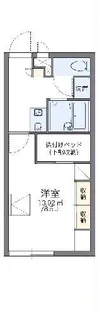 レオパレスプレミール【1階】の間取り