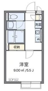 ヴィアロ堀切レジデンス【2階】の間取り