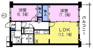 アルシオネ上さぎ【2階】の間取り