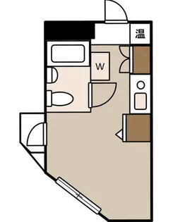 コンドミニアム蒔田【3階】の間取り