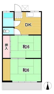 内山商店ビル【2階】の間取り