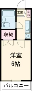 クオリティー町田【2階】の間取り