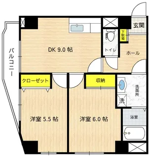 クレスト滝野川I【1階】の間取り