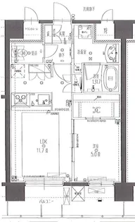 ミオカステーロ横濱吉野町ステーションフロント【3階】の間取り