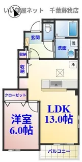 ラパンI【1階】の間取り