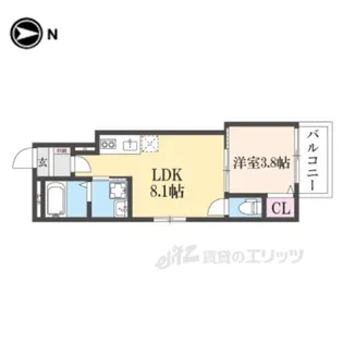 yumaisonwest【2階】の間取り